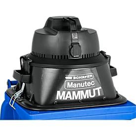 Thomas, Aufsatzsauger Manutec-Mammut, 1100 W, geeignet für 120 l Mülltonnen, mit Werkzeugsteckdose, Aufsatzsauger Manutec-Mammut, 1100 W, geeignet für 120 l Mülltonnen, mit Werkzeugsteckdose, 1 Patronenfilter & 1 Vliesfilter