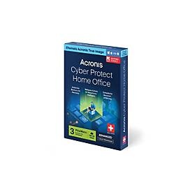 Acronis, Acronis Cyber Protect Home Office Advanced - Box-Pack (1 Jahr) - 3 Computer, 500 GB Cloud-Speicherplatz, 