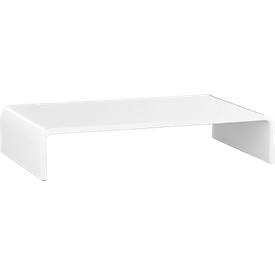 undefined, Acryl-Medienträger U-Form, 350 x 230 x 70 mm, weiß, Acryl-Medienträger U-Form, 350 x 230 x 70 mm, weiß