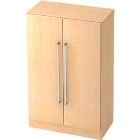 undefined, Aktenschrank TARVIS, mit Griff ohne Schloss, 3 Ordnerhöhen, B 800 x T 420 x H 1270 mm, Ahorn-Dekor, Aktenschrank TARVIS, mit Griff ohne Schloss, 3 Ordnerhöhen, B 800 x T 420 x H 1270 mm, Ahorn-Dekor