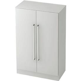 undefined, Aktenschrank TARVIS, mit Griff ohne Schloss, 3 Ordnerhöhen, B 800 x T 420 x H 1270 mm, lichtgrau, Aktenschrank TARVIS, mit Griff ohne Schloss, 3 Ordnerhöhen, B 800 x T 420 x H 1270 mm, lichtgrau