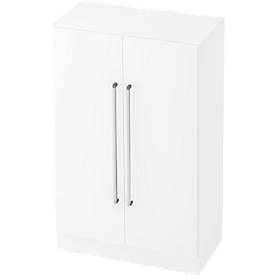 undefined, Aktenschrank TARVIS, mit Griff ohne Schloss, 3 Ordnerhöhen, B 800 x T 420 x H 1270 mm, weiß, Aktenschrank TARVIS, mit Griff ohne Schloss, 3 Ordnerhöhen, B 800 x T 420 x H 1270 mm, weiß
