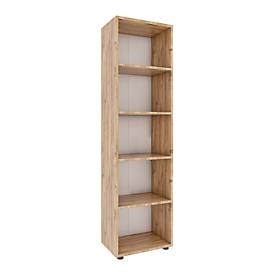 VCM, Holz Büro Stand Regal Bücher Ordner Aktenregal Ordnerregal Bücherregal Ulas 5f Holz Büro Stand Regal Bücher Ordner Aktenregal Ordnerregal Bücherregal Ulas 5f, VCM - Holz Büro Stand Regal Bücher Ordner Aktenregal Ordnerregal Bücherregal Ulas 5f, One Size, Braun