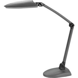 Alco, LED-Tischleuchte 915LED mit Klemme und Standfuß, ALCO LED-Tischleuchte, satinierter Reflektor, Tischklemme bis 60 mm