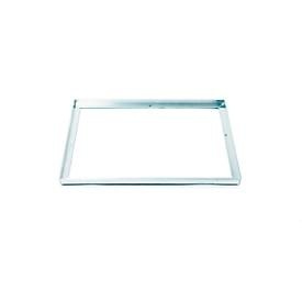 undefined, Aluminium-Einbaurahmen für Aluprofilmatte für LxB 985 x 585 mm, Aluminium-Einbaurahmen, für Aluprofilmatte, für LxB 985 x 585 mm