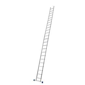 KRAUSE, Krause 133199 Aluminium Anlegeleiter inkl. Traverse Arbeitshöhe (max.): 7.65 m Aluminium 14 kg, STABILO AnlegeLeiter 1x24 Spr.