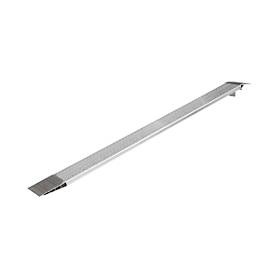 undefined, Aluminium-Verladeschiene Lauffläche gelocht Tragfähigkeit 200 kg, Schienenbreite 200 mm, Alu-Verladeschiene, rutschsicher, TK 200 kg/Stk, BxL 200 x 2.500 mm