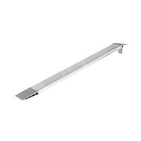 undefined, Aluminium-Verladeschiene Lauffläche gelocht Tragfähigkeit 275 kg, Schienenbreite 200 mm, Aluminium-Verladeschiene, B 200 mm, L 2000 mm, 8 kg