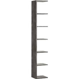 undefined, Anbauelement Pombal, für Regal Pombal Breite 400 mm, Tiefe 370 mm, Betonfarben, Anbauelement Pombal, für Regal Pombal Breite 400 mm, Tiefe 370 mm, Betonfarben