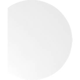 undefined, Ansatztisch TOPAS LINE, für elektrisch höhenverstellb. Schreibtische, T 1000, weiss/weiss, 