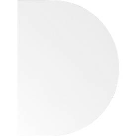 undefined, Ansatztisch TOPAS LINE, für elektrisch höhenverstellb. Schreibtische, T 600, weiss/graphit, Ansatztisch TOPAS LINE, für elektrisch höhenverstellb. Schreibtische, T 600, weiss/graphit