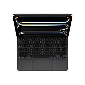 Apple, Apple Magic Keyboard Tablet-Tastatur mit Hülle Passend für Marke (Tablet): Apple iPad Pro 11 (2024), Magic Keyboard für 11