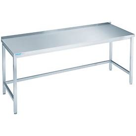 undefined, Arbeitstisch aus Edelstahl, unterfahrbar, 850 x 700 x 1600 mm, Arbeitstisch aus Edelstahl, unterfahrbar, 850 x 700 x 1600 mm