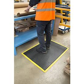 undefined, Anti-Ermüdungsmatte Mittelstück LxB 900 x 600 mm, COBA Europe BF010004 BUBBLEMAT Gummimatte (L x B x H) 900 x 600 x 14 mm Schwarz