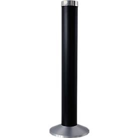 SZ METALL, Aschenbecher "Säule", Aluminium, Ø 300 x H 780 mm, schwarz