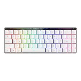 Asus, ASUS ROG Falchion RX - Tastatur - 65% (compact) - backlit - kabellos - 2.4 GHz, Bluetooth 5.1, USB 2.0, ROG Falchion RX, Gaming-Tastatur
