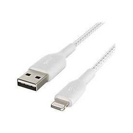 Belkin BOOST CHARGE - Lightning-Kabel - Lightning (M) bis USB (M) - 3 m - weiß - für Apple iPad/iPhone/iPod (Lightning)