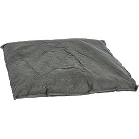 undefined, Bindemittel für Leckagen, universell verwendbar, 4 Saugkissen mit Flockenfüllung, jeweils L 800 x B 600 mm, 156 l, Bindemittel für Leckagen, universell verwendbar, 25 Saugkissen mit Flockenfüllung, jeweils L 250 x B 250 mm, 62,4 l