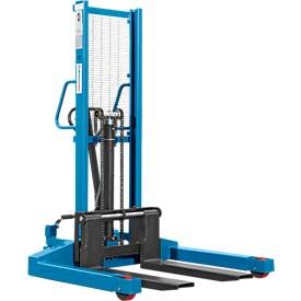 Hanselifter, Breitspur-Stapler SDJ1016BS, Breitspurstapler, Tragfähigkeit 1000 kg, Gabelmaße LxB 900 x 150 mm