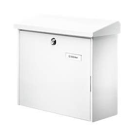 Burgwächter, COMFORT Briefkasten, weiß, Burg Wächter 4120 COMFORT 913 W Briefkasten Stahlblech Weiß Schlüsselschloss