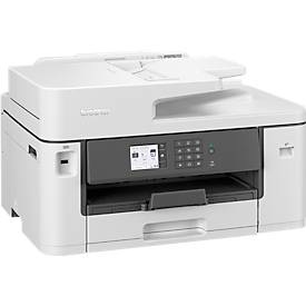 Brother, Brother MFCJ5340DWE Farb Tintenstrahl Multifunktionsdrucker A4 Drucker, Scanner, Kopierer, Fax ADF, Duplex, LAN, USB,, Brother - Multifunktionsdrucker