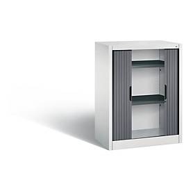 C und P, C+P Rollladenschrank Omnispace, H1030B800T420 mm, Lichtgrau/Schwarzgrau, C+P Rollladenschrank Omnispace, H1030B800T420 mm, Lichtgrau/Schwarzgrau