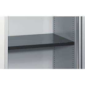 C und P, C+P Rollladenschrank Omnispace, H1980B600T420 mm, Lichtgrau/Schwarzgrau, C+P Rollladenschrank Omnispace, H1980B600T420 mm, Lichtgrau/Schwarzgrau