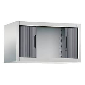 C und P, C+P Rollladenschrank Omnispace, H450B800T420 mm, Lichtgrau/Schwarzgrau, C+P Rollladenschrank Omnispace, H450B800T420 mm, Lichtgrau/Schwarzgrau