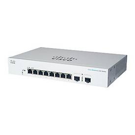 undefined, Cisco CBS220-8T-E-2G: 8 Port Smart Switch - 8xGE, 2xGE/SFP, Cisco Switch CBS220-8T-E-2G 10 Port