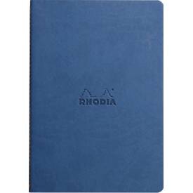 RHODIA, Clairefontaine Rhodia Notizbuch, 32 Blatt, DIN A5, 90 g/m², liniert, saphir, Rhodia Notizbuch, 32 Blatt, DIN A5, 90 g/m², liniert, saphir
