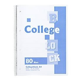undefined, Collegeblock, kariert, DIN A4, 5 Stück, Collegeblock, kariert, DIN A4, 5 Stück