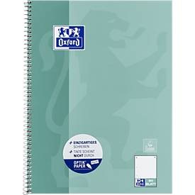 Oxford Power, Collegeblock OXFORD School DIN A4+, 80 Seiten, punktkariert, mint, Collegeblock OXFORD School DIN A4+, 80 Seiten, punktkariert, mint