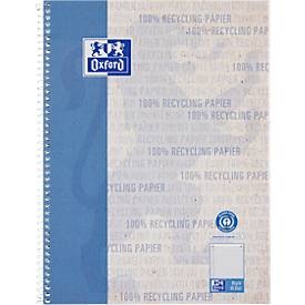 Oxford, Oxford Collegeblock Recycling, A4, 400159370 liniert, 90g, 160 Blatt, 400159370, OXFORD Collegeblock Recycling A4 400159370 liniert, 90g 160 Blatt
