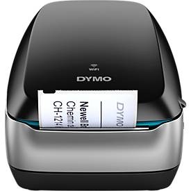 Dymo, Dymo LabelWriter Wireless, integriertes WLAN, vorinstallierte Etikettenvorlagen, schwarz, AMD - EPYC 7F72 Prozessor 3,2 GHz 192 MB L3