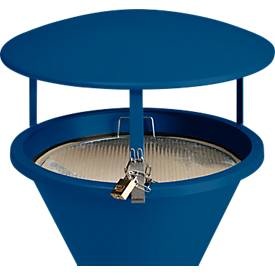 VAR, Dach für Standascher, enzianblau