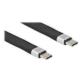 DeLOCK 86939 USB Kabel 0,13 m USB 3.2 Gen 2 (3.1 Gen 2) USB C Schwarz