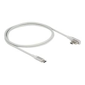 DELOCK Thunderbolt 3 USB-C Kabel 4k 60Hz - Magnetisch,Stecker/Stecker,gewinkelt, 1.20m