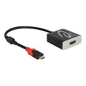 Delock, DeLOCK - Videoschnittstellen-Converter - HDMI / USB - USB-C (M) bis HDMI (W) - 20 cm - Schwarz, Delock Adapter 4K/60Hz, aktiv. HDR support USB Type-C - HDMI