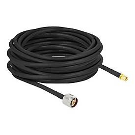 undefined, DELOCK LTE-Antennenkabel, 0.31dB/m - N Stecker - SMA Stecker, CFD300, 10m, Delock Antennenkabel LMR/CFD300 N-Type zu SMA, 10 m