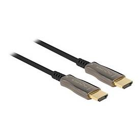 undefined, DeLOCK 84034 HDMI-Kabel 10 m HDMI Typ A (Standard) Schwarz, Delock Optisches Kabel Aktiv HDMI 8K 60 Hz HDMI - HDMI, 10 m
