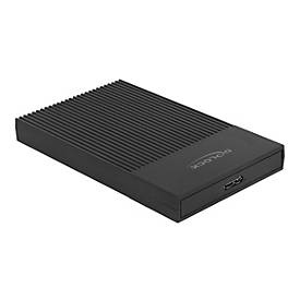 DeLOCK 42011 Speicherlaufwerksgehäuse HDD / SSD-Gehäuse Schwarz 2.5 Zoll