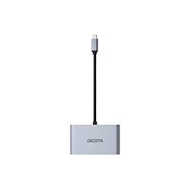 DICOTA 5-in-1 - Dockingstation - USB-C - HDMI, DP
