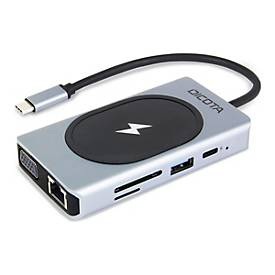 DICOTA - Dockingstation - USB-C - VGA, HDMI