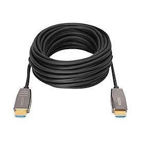 Digitus, DIGITUS - HDMI-Kabel - HDMI (S) bis HDMI (S) - 10 m - Geschützter Hybridkupfer/Faseroptik - Schwarz, HDMI AOC Hybrid Glasfaserkabel, UHD 8K
