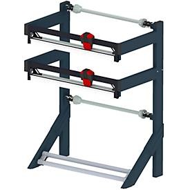 Huedig+Rocholz, Doppel-Schneidständer, Schnittbreite 750 mm, Rocholz Doppel-Schneidständer Modul, waagerecht, Schnittbreite 750 mm, B 1090 x T 970 x H 1740 mm