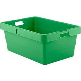 SSI Schäfer, Drehstapelbehälter KS 18, 90 l, grün, Drehstapelbehälter KS 18, 90 l, grün