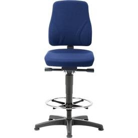 bimos, Drehstuhl All-In-One 9631, Aufstiegshilfe und Gleitern, Stoffpolster, Duotec blau, Drehstuhl All-In-One 9631, Aufstiegshilfe und Gleitern, Stoffpolster, Duotec blau