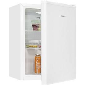 Exquisit, Exquisit Mini-Kühlschrank KB60-V-091E, 50 l, ohne Gefrierfach, 2 Ablagen, freistehend, weiss