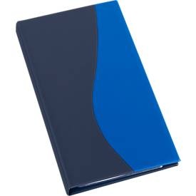 Eichner, EICHNER Visitenkarten-Ringbuch Blue, für 200 Visitenkarten, 4 Ring-Mechanik, DIN A5, EICHNER Visitenkarten-Ringbuch Blue, für 200 Visitenkarten, 4 Ring-Mechanik, DIN A5