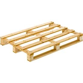 undefined, Mehrweg-Leichtpalette, VE à 10 Stk behandelt nach ISPM 15 ab 3 VE, Einwegpalette 1200 x 800 mm, Tragkraft 500 kg, 10 Stück